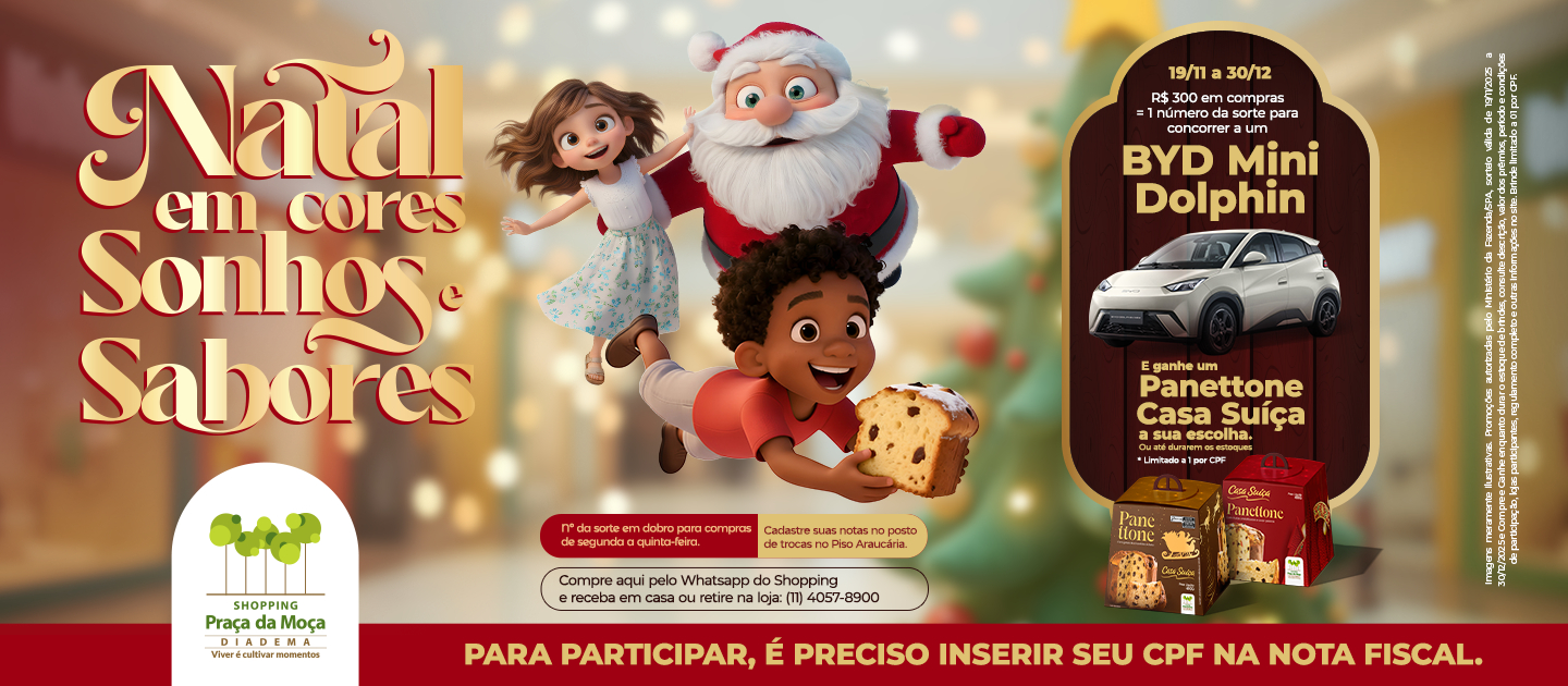 Natal Shopping Praça da Moça 2025