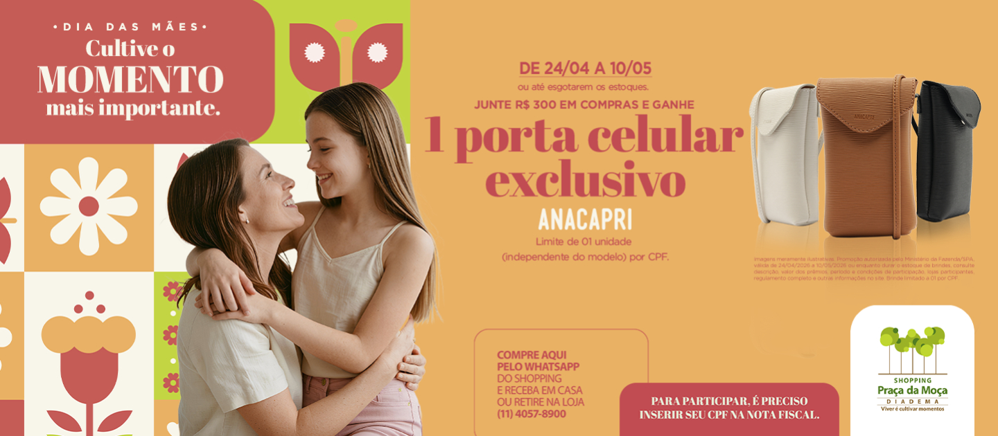 DIA DAS MÃES 2026