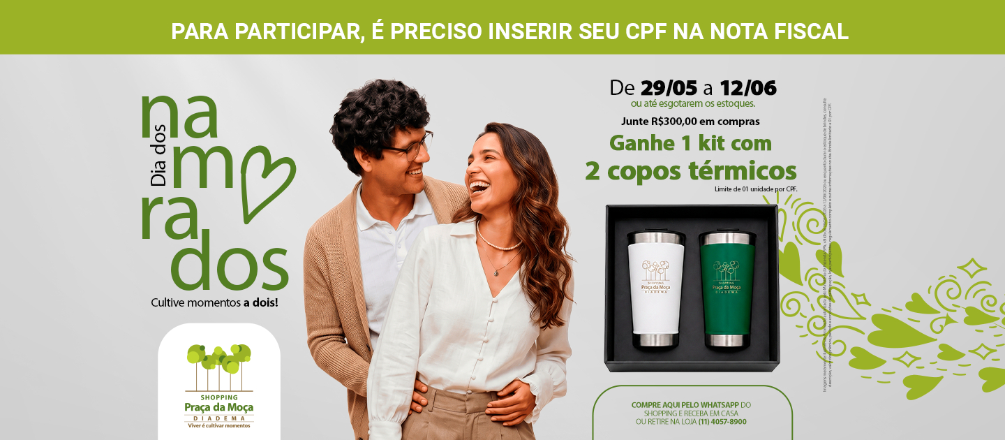 Dia dos Namorados 2026